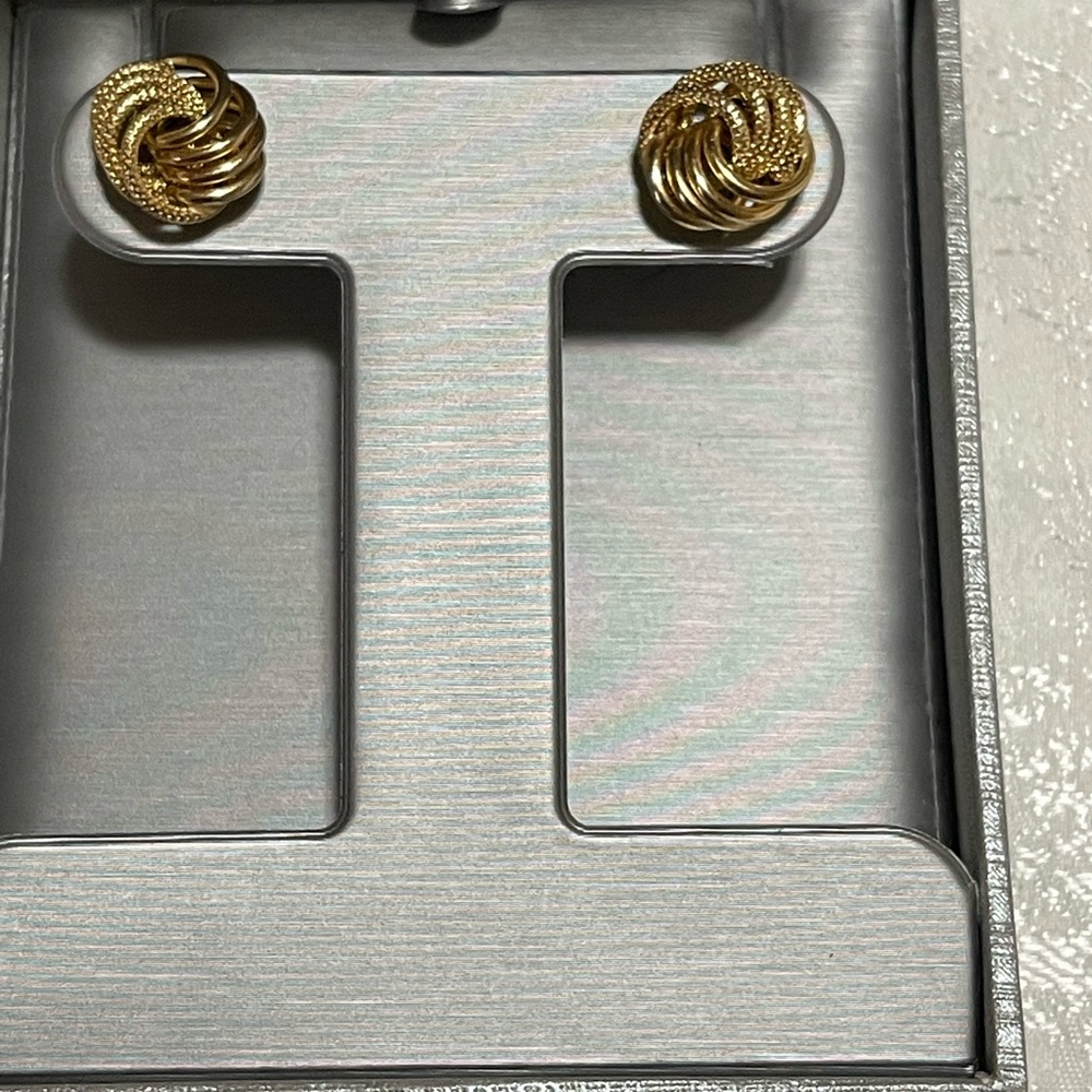 Zales Bundle Deal 14k Earrings, Necklace, matching Pendant (Italian Gold) - Picture 10 of 10